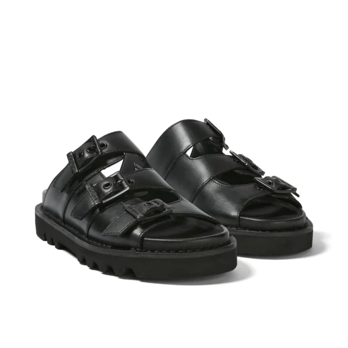 Chanclas Knox Lo para mujer, color negro