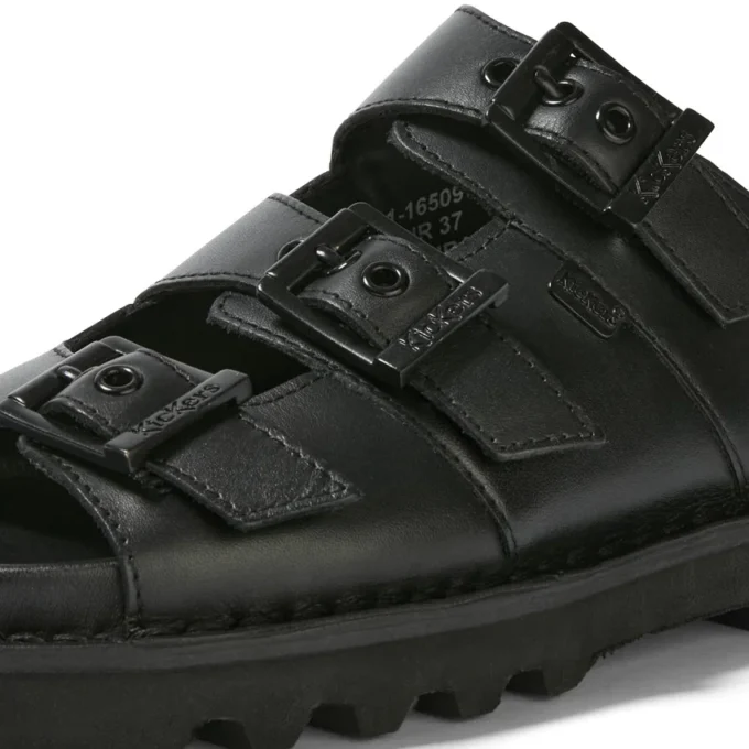Chanclas Knox Lo para mujer, color negro