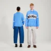 Cárdigan clásico con cremallera Kickers para adultos unisex, azul