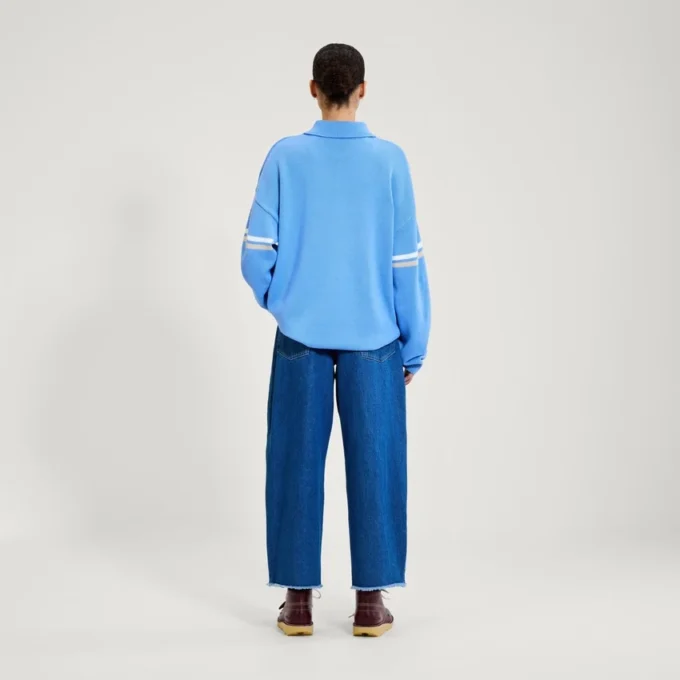 Cárdigan clásico con cremallera Kickers para adultos unisex, azul