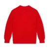 Cárdigan clásico Kickers unisex para adultos, rojo