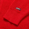 Cárdigan clásico Kickers unisex para adultos, rojo