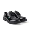 Finley Lo para mujer, piel charol, negro