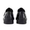 Finley Lo para mujer, piel charol, negro
