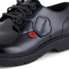 Finley Lo para mujer, piel charol, negro