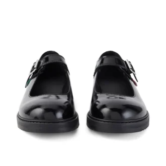 Finley MJ de charol negro para mujer