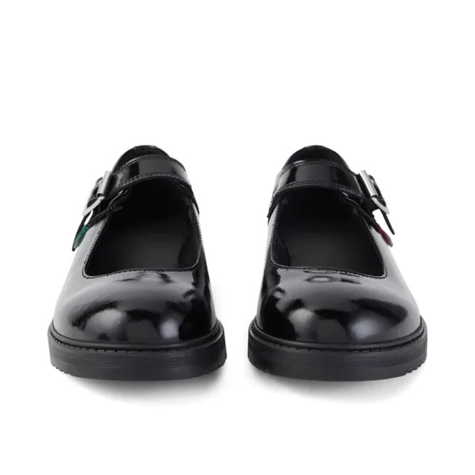 Finley MJ de charol negro para mujer