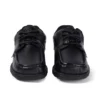Fragma Lace de piel para niño, negro