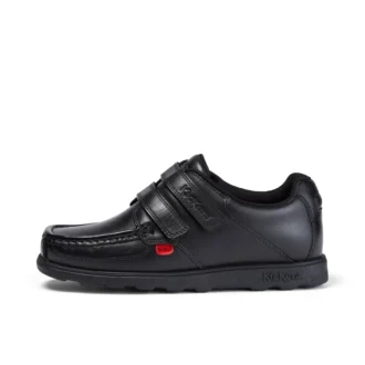 Fragma Moc Twin Vel de piel para jóvenes, negro