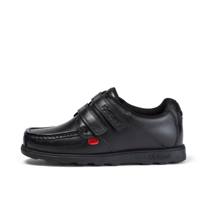 Fragma Moc Twin Vel de piel para jóvenes, negro