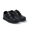Fragma Moc Twin Vel de piel para jóvenes, negro