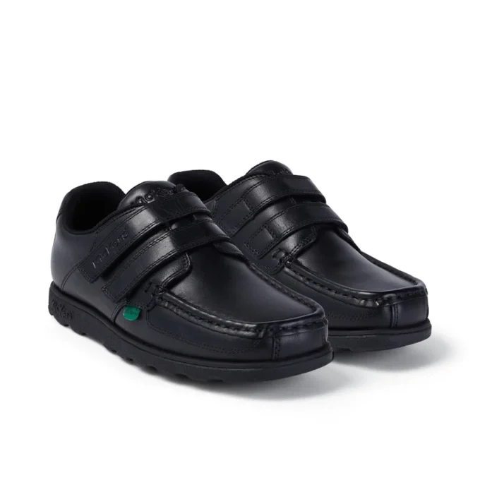 Fragma Moc Twin Vel de piel para jóvenes, negro