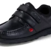 Fragma Moc Twin Vel de piel para jóvenes, negro