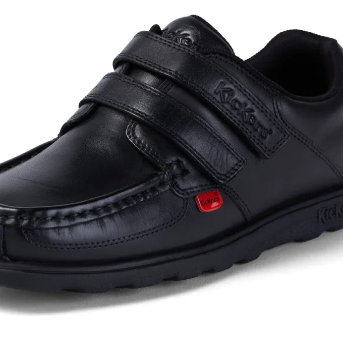 Fragma Moc Twin Vel de piel para jóvenes, negro