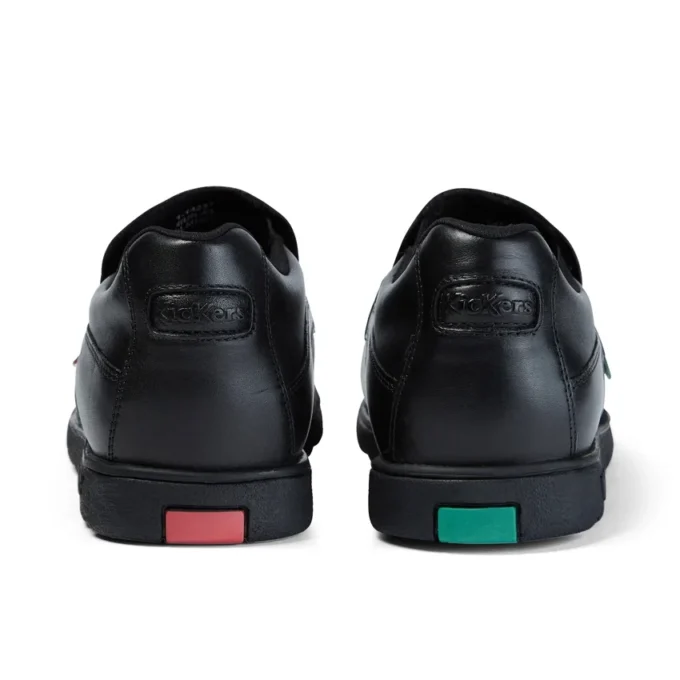 Fragma Slip de cuero negro para hombre