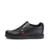 Fragma Slip de piel para niño, negro