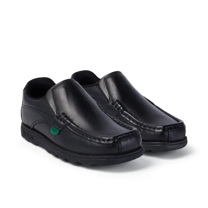Fragma Slip de piel para niño, negro