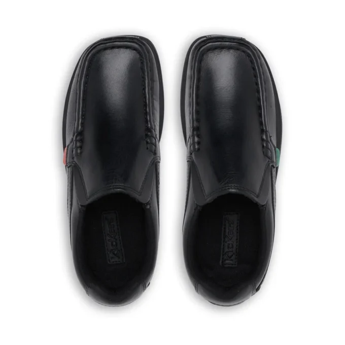 Fragma Slip de piel para niño, negro