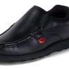 Fragma Slip de piel para niño, negro
