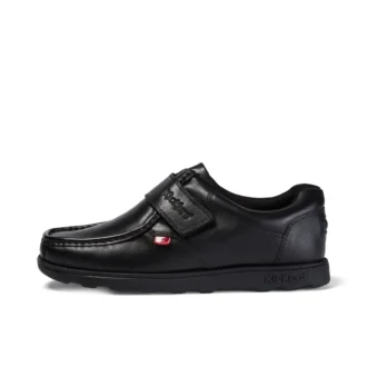 Fragma Strap de cuero negro para hombre