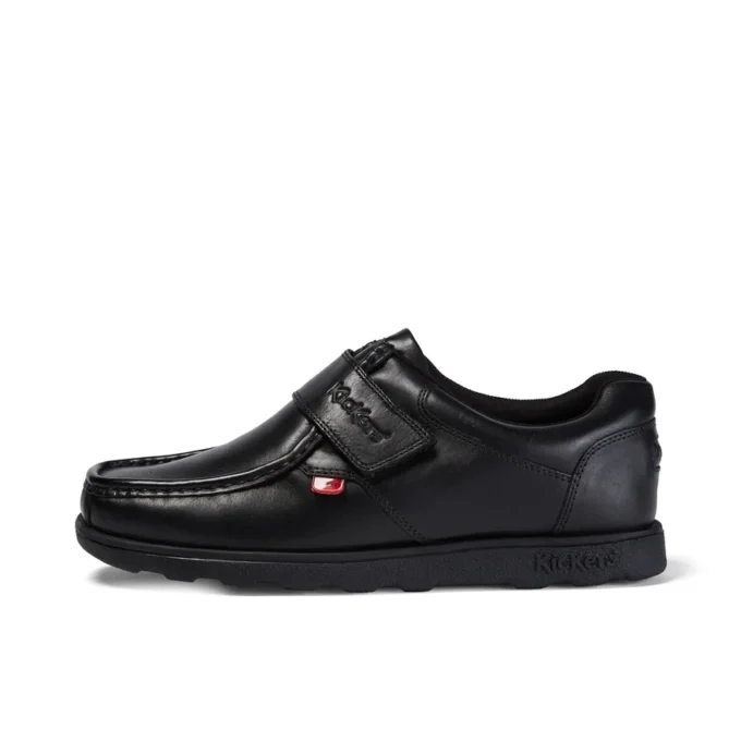 Fragma Strap de cuero negro para hombre