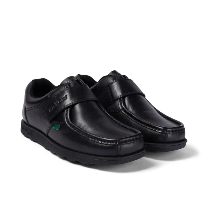Fragma Strap de cuero negro para hombre