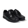 Fragma Strap de cuero para hombre joven, negro