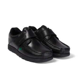 Fragma Strap de cuero para hombre joven, negro