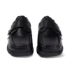 Fragma Strap de cuero para hombre joven, negro