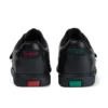 Fragma Strap de cuero para hombre joven, negro