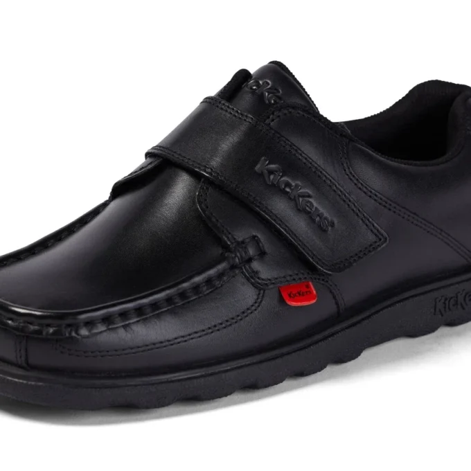 Fragma Strap de cuero para hombre joven, negro