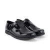 Fragma T-Bar de charol para niñas, negro