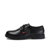 Hombres adultos Finley Lo de cuero negro