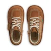 Infantil Unisex Kick Hi Zip Nubuck Beige