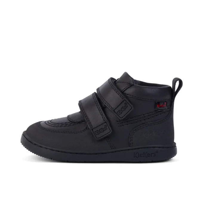 Infantil Unisex Playflex Hi Vel Cuero Negro