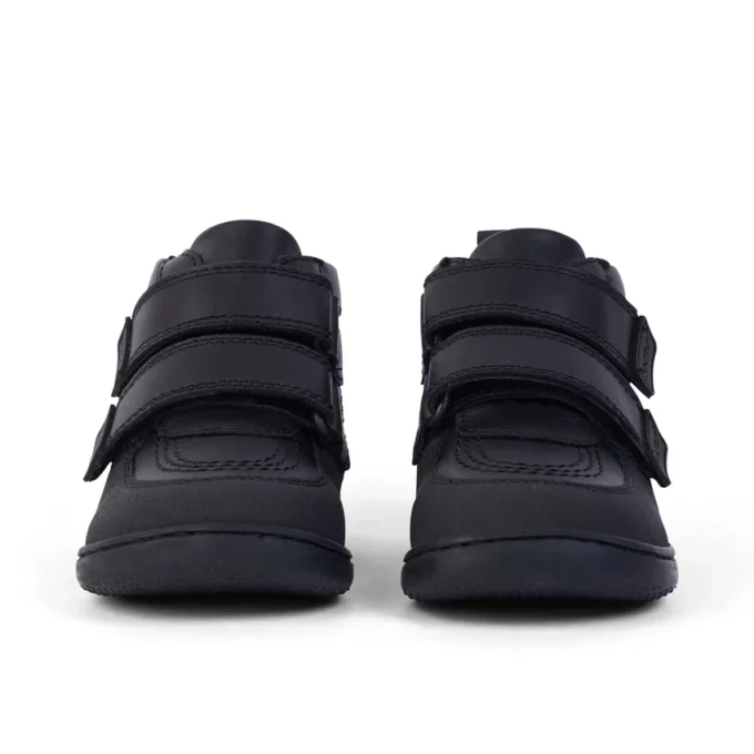 Infantil Unisex Playflex Hi Vel Cuero Negro
