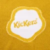 Jersey clásico de punto jacquard amarillo unisex para adultos de Kickers