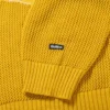 Jersey clásico de punto jacquard amarillo unisex para adultos de Kickers