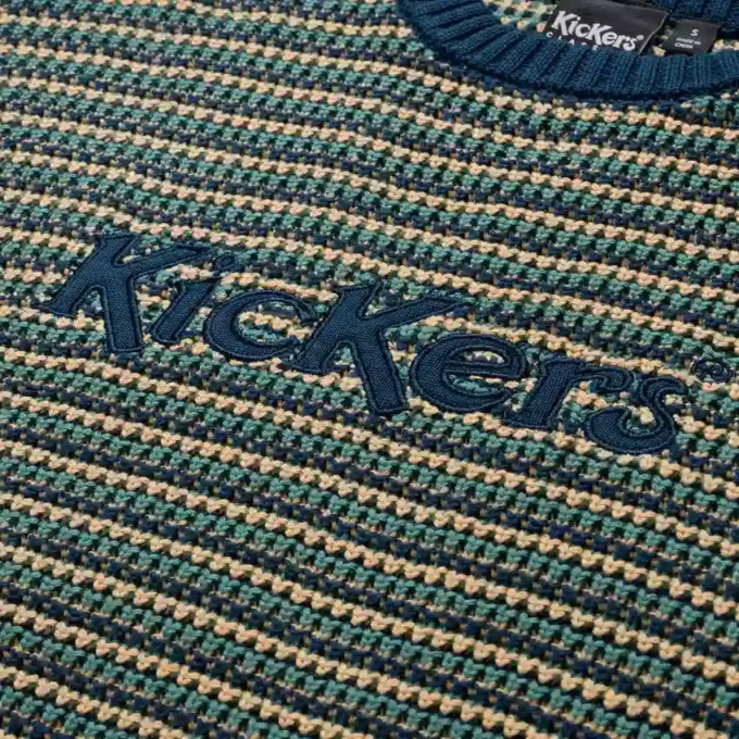 Jersey unisex para adulto con logotipo de Kickers en el pecho, multicolor
