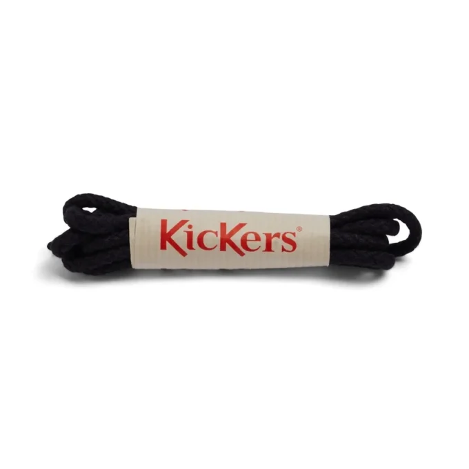 Junior Unisex Cordones de algodón Negro