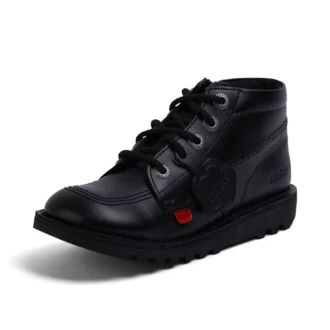 Junior Unisex Cordones de algodón Negro