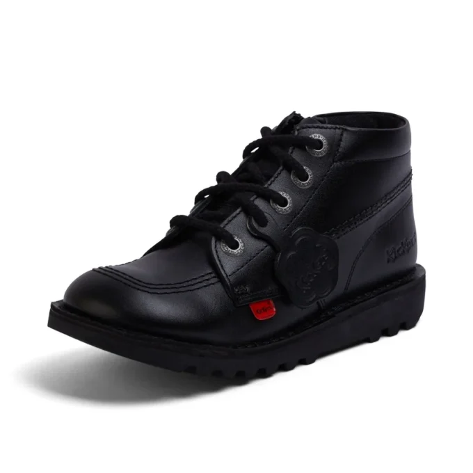Junior Unisex Cordones de algodón Negro