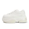 Kade Lo de cuero blanco unisex para adultos