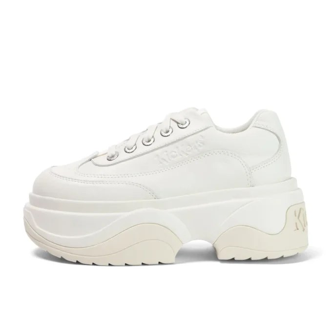 Kade Lo de cuero blanco unisex para adultos