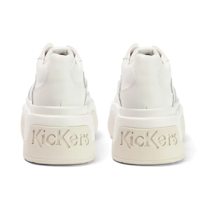 Kade Lo de cuero blanco unisex para adultos