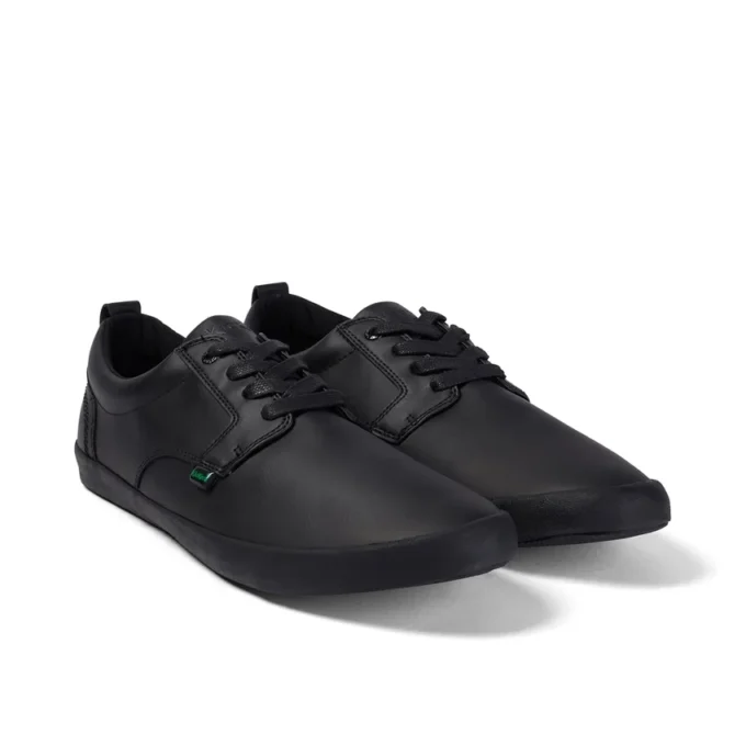Kariko Gibb de cuero negro para hombre