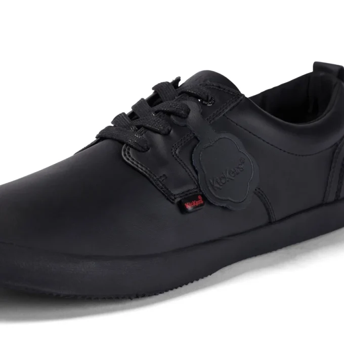 Kariko Gibb de cuero negro para hombre