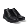 Kelland Hi de cuero negro unisex para adultos