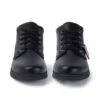 Kelland Hi de cuero negro unisex para jóvenes
