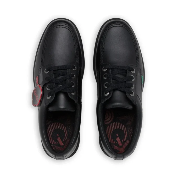 Kelland Lo de cuero negro unisex para adultos